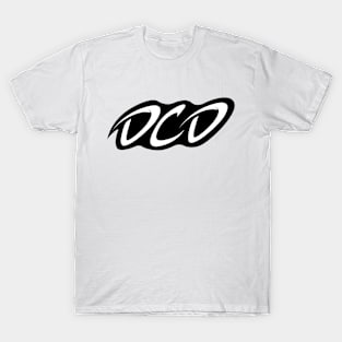 DCD podcast white/black logo T-Shirt T-Shirt